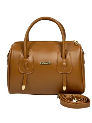 Brown Warkplace Hand Bag